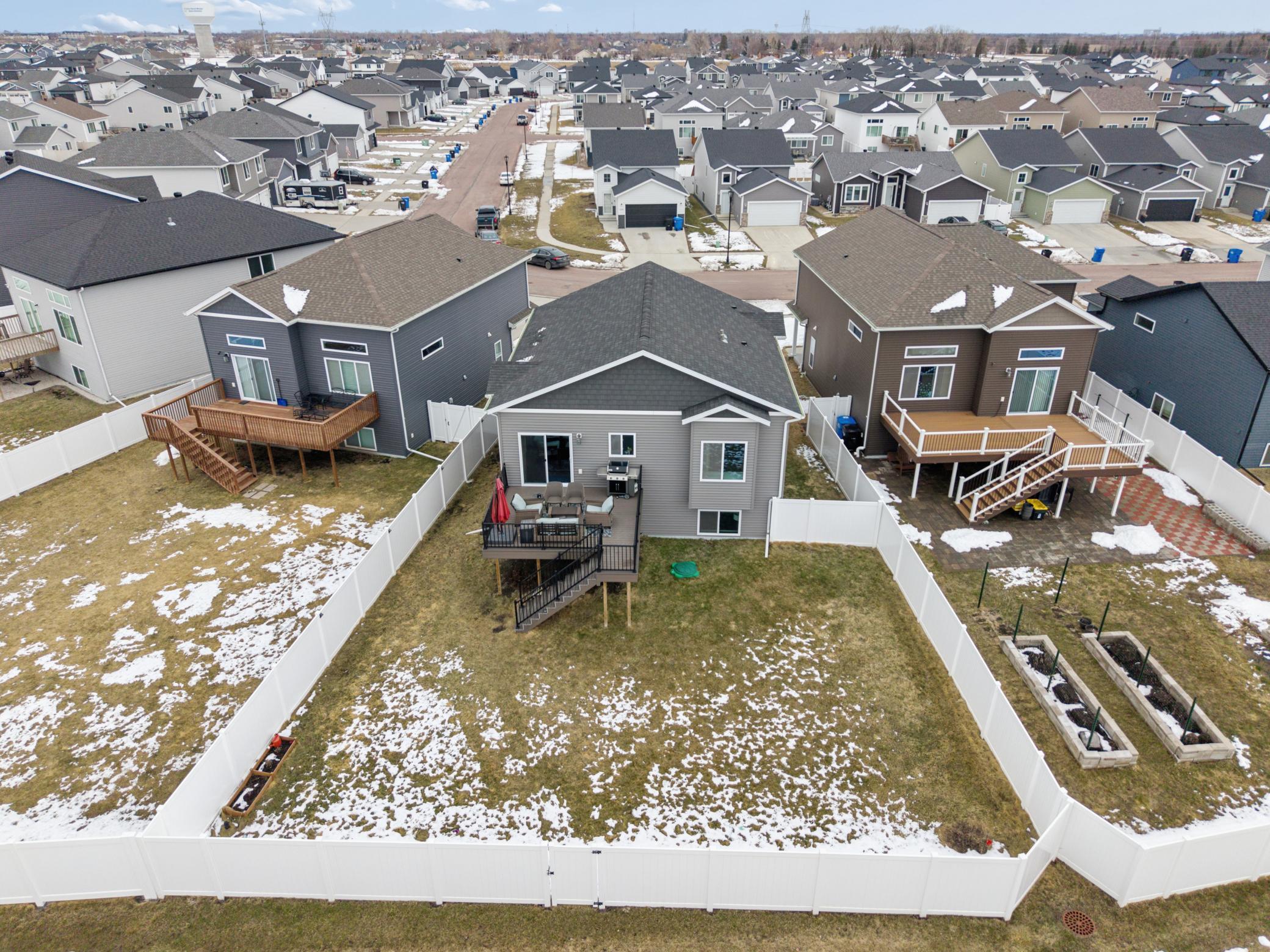 Aerial Backyard View