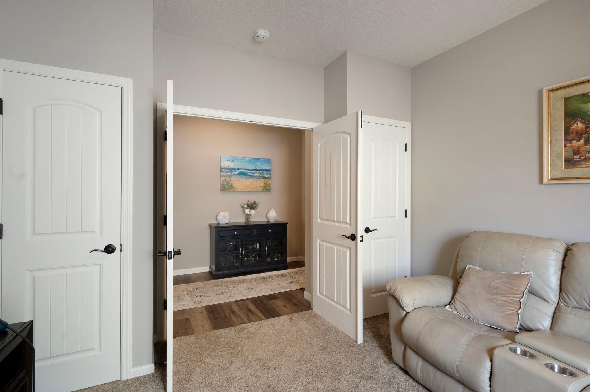 Bedroom #2 - View #2 - Double Doors and Double Closets