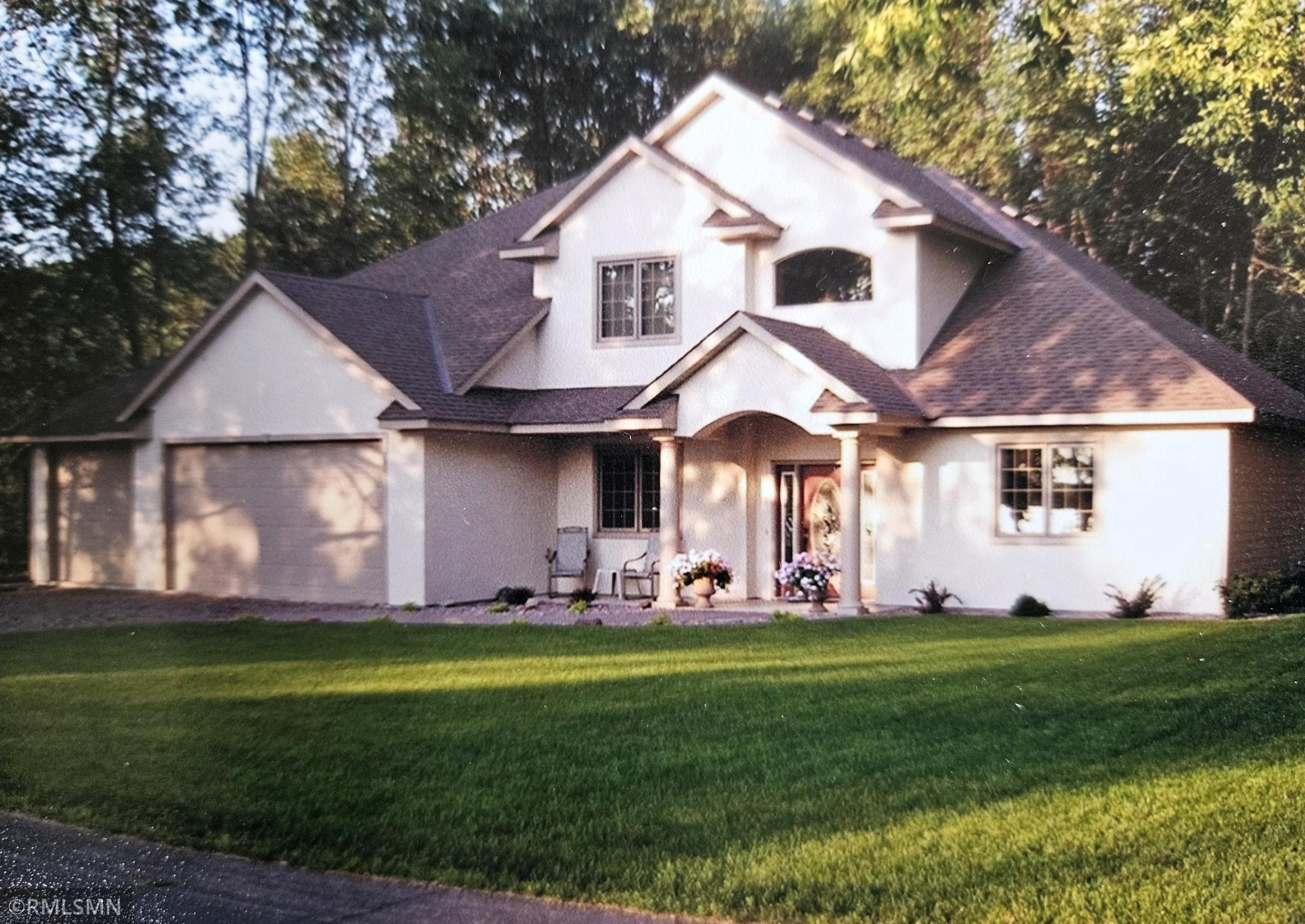The home offers a stucco front and Hardie Board siding on remaining walls.