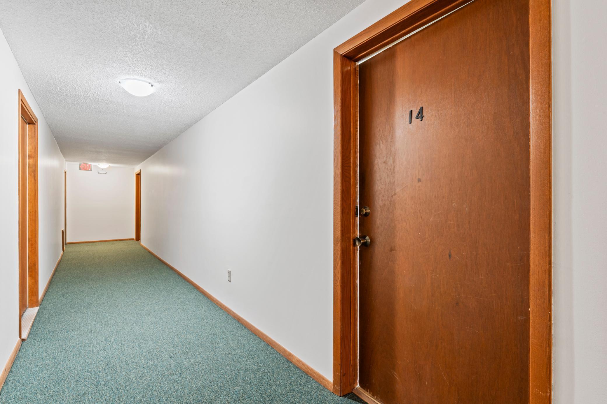 Hall into condo