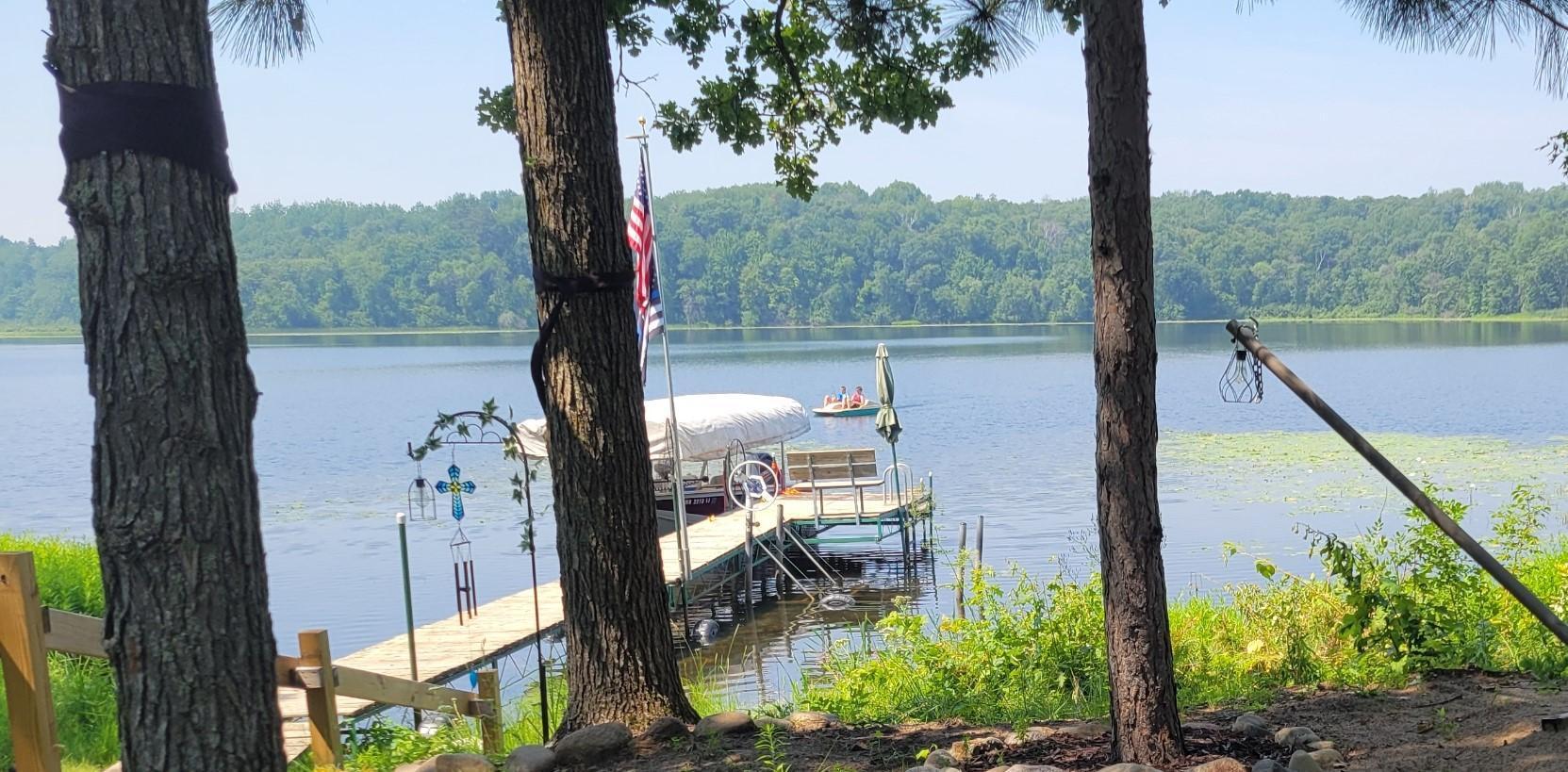 Enjoy this fully recreational Mayo Lake on the Sibley chain