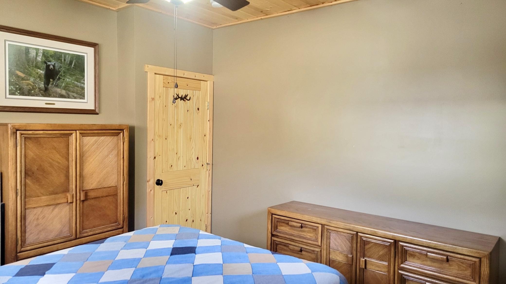 Natural colored trim and woodwork