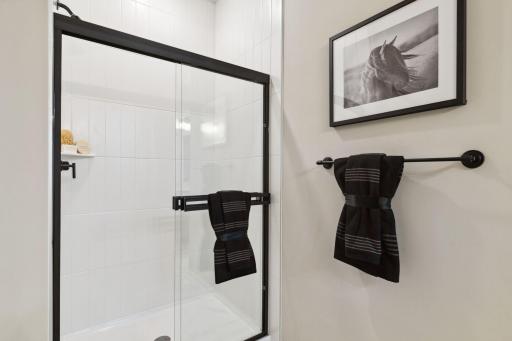 Owner's bathroom - (Staged photo of a model)Pic for representational purposes as finishes may be different.