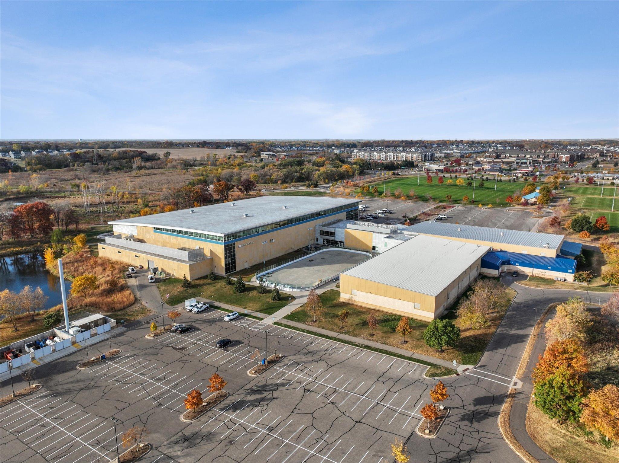 Fairview Health Sports Facility offers numerous indoor ice sheets.