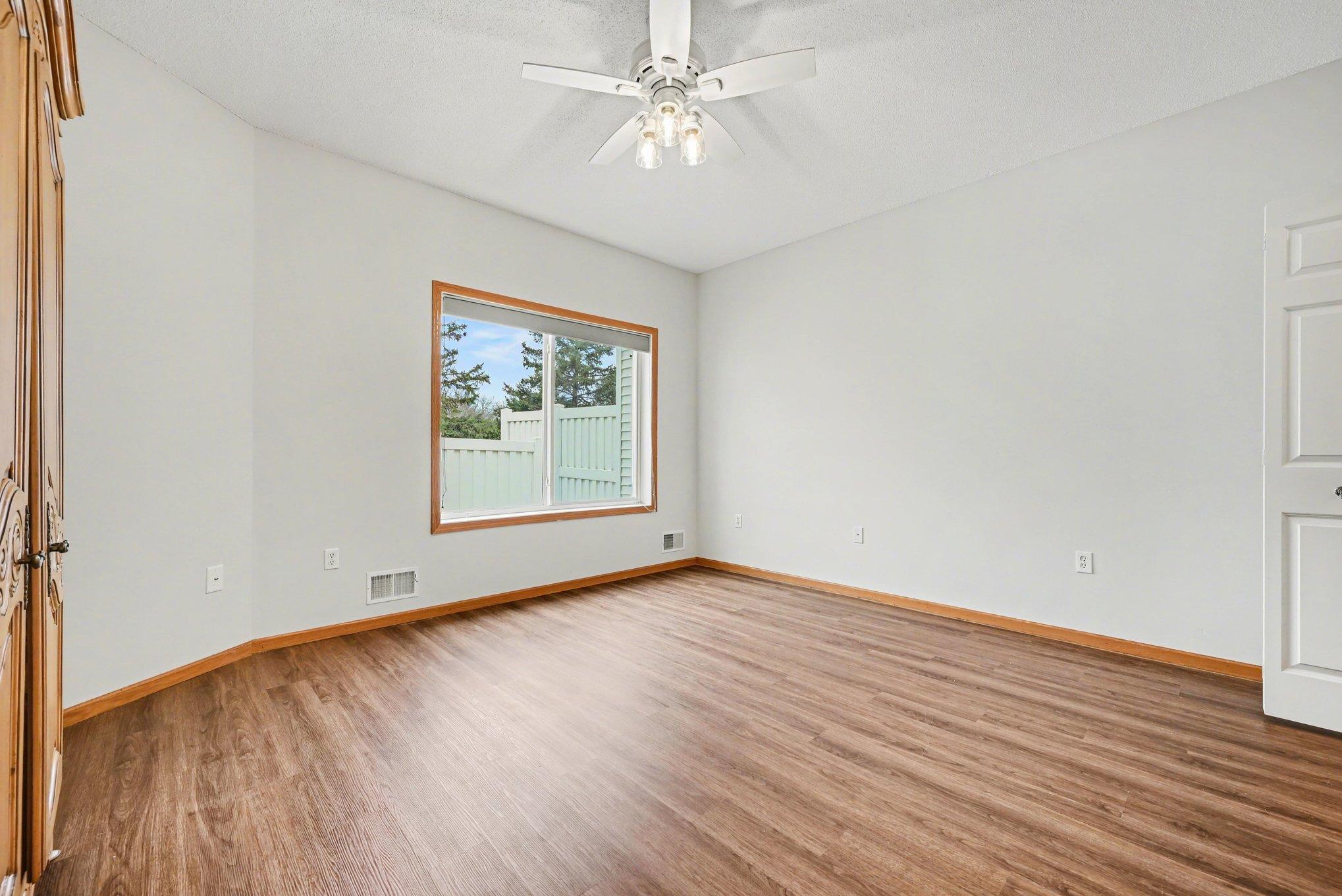 Large primary bedroom