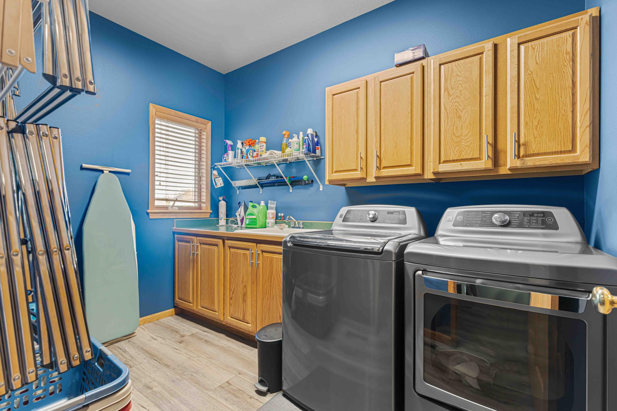 Main floor laundry room -washer and dryer included