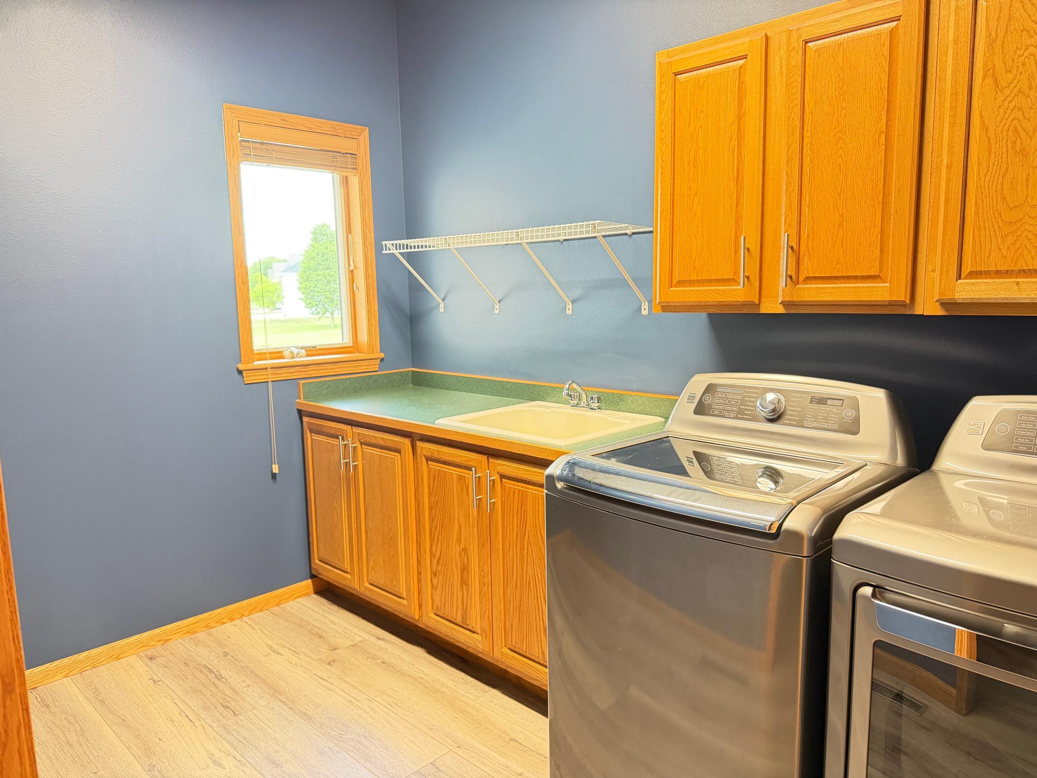 Main floor laundry room -washer and dryer included