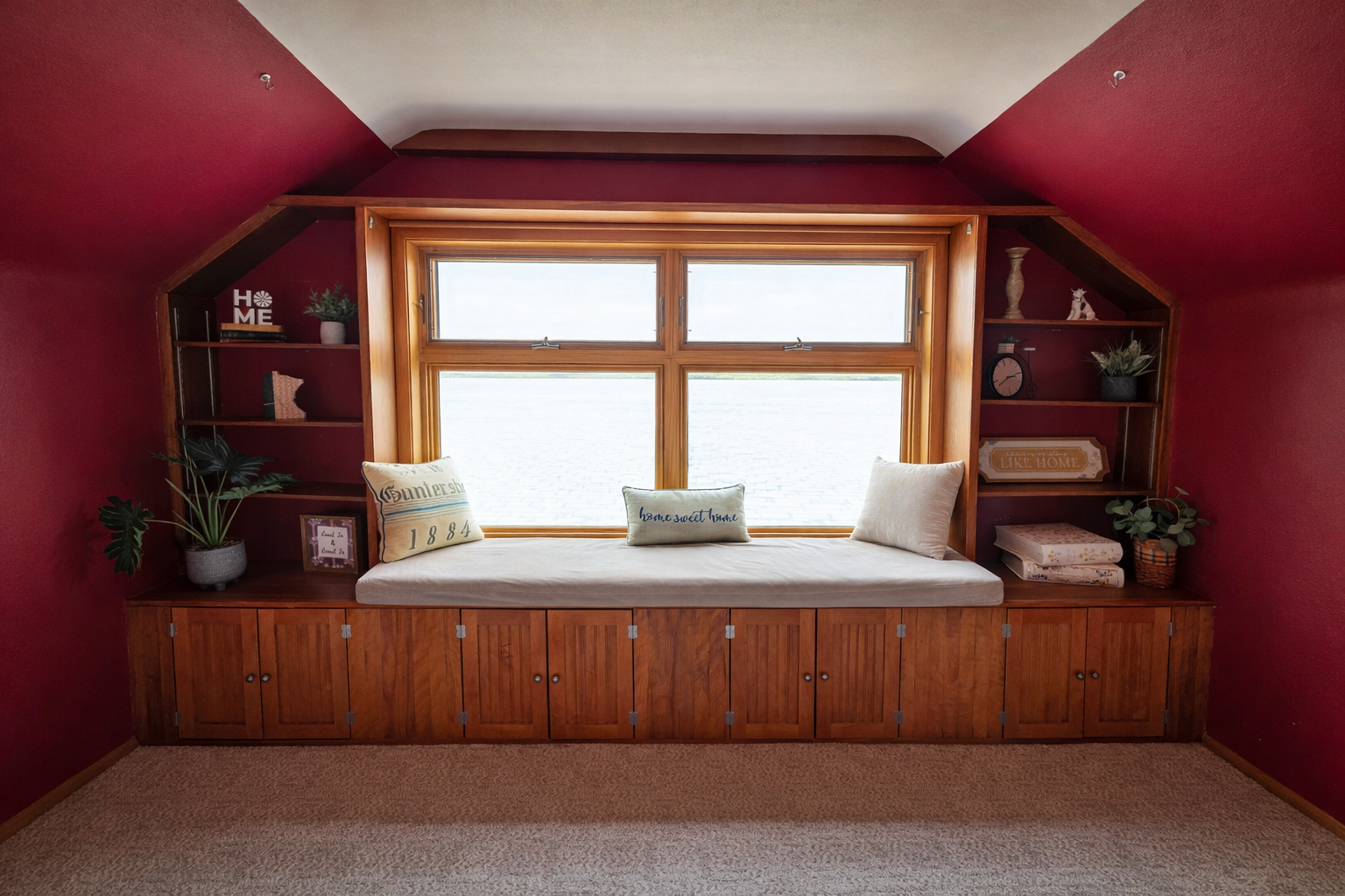 Upper Living room lake view