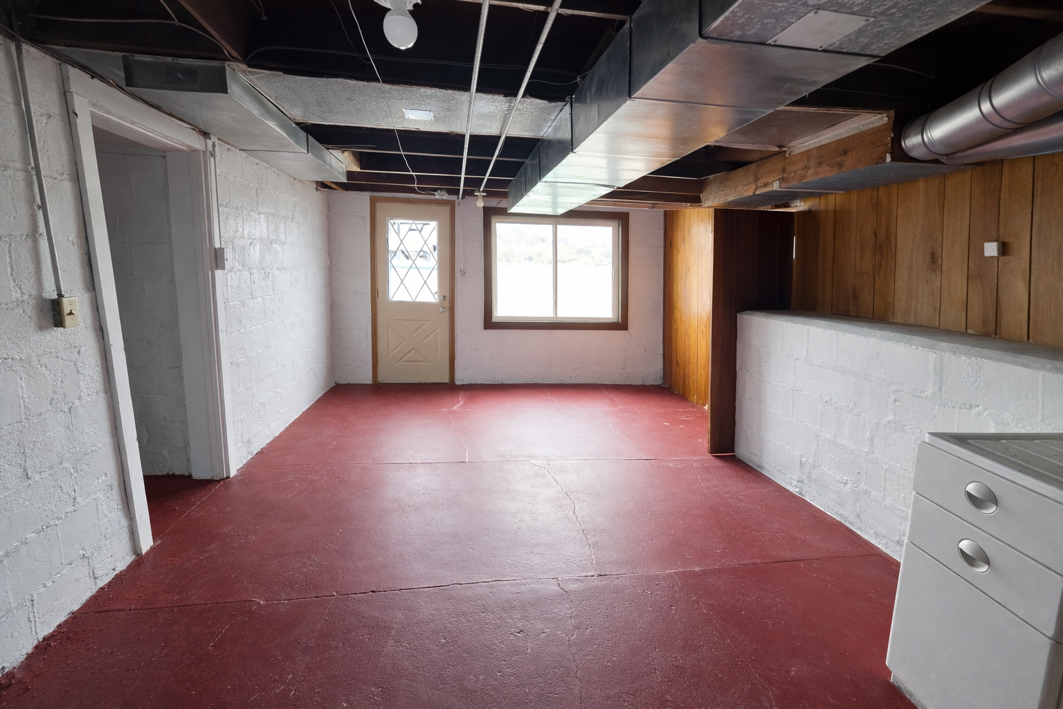 Basement walkout