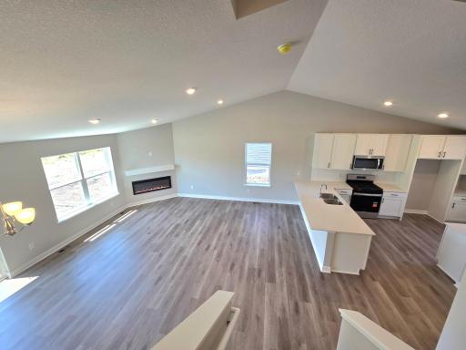 The Bryant II Main Floor at Highlands at Eagle View in Elko New Market. Photo is of actual home. Options and colors may vary. Ask Sales Agent for details.