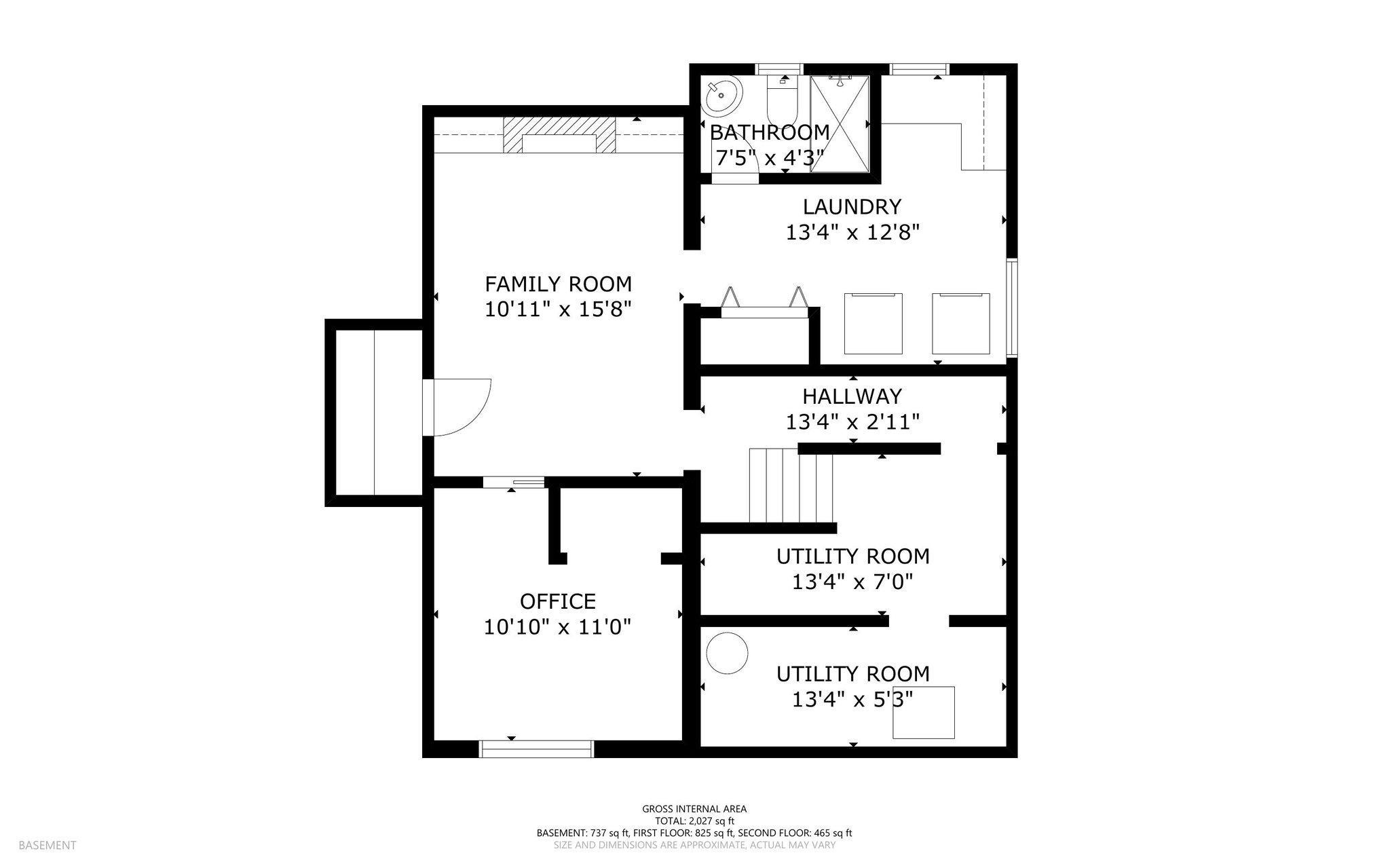 Lower Level Layout