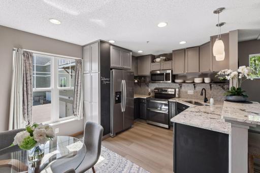 Kitchen With Extra Cabinetry and Storage