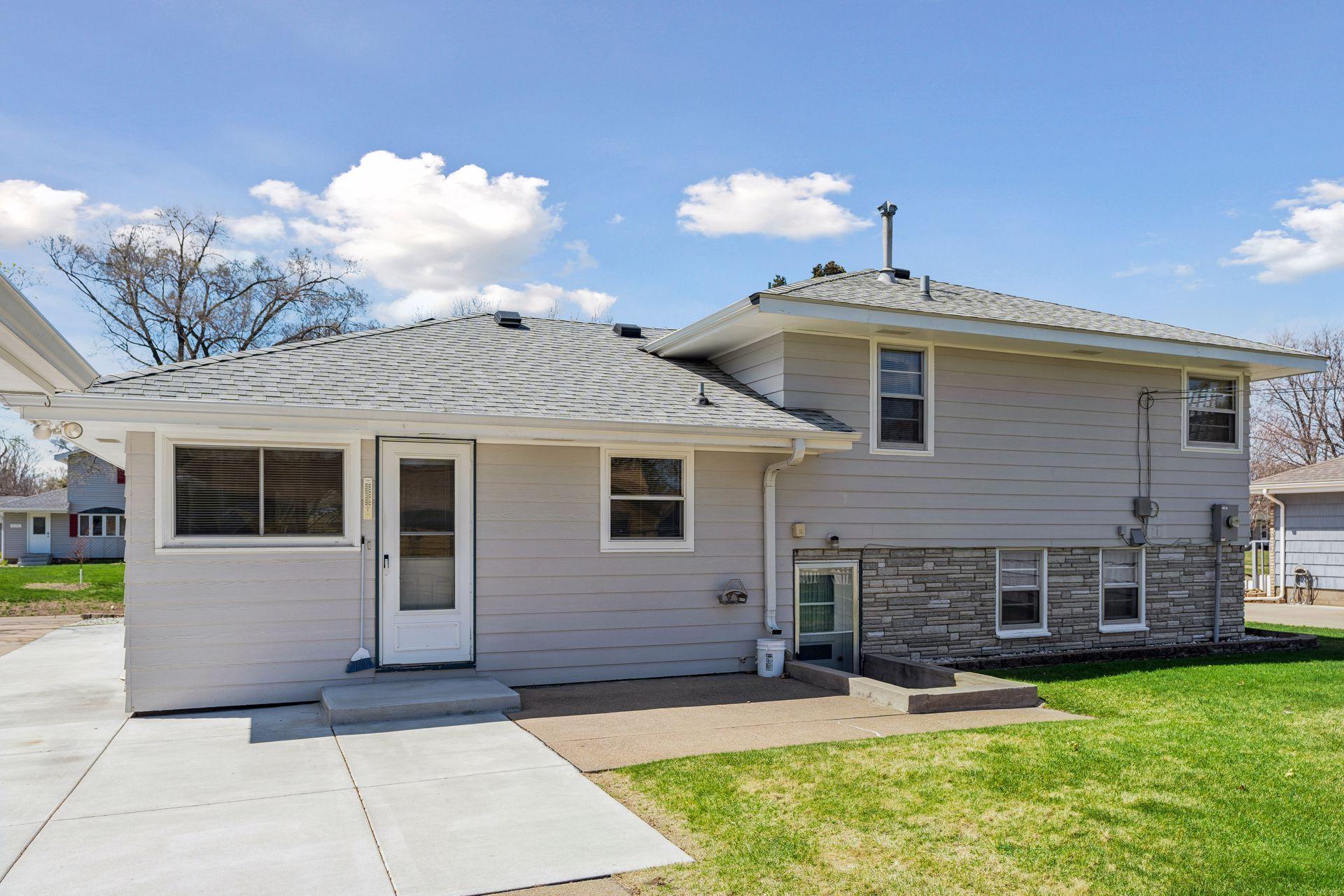Back of House, Patio, and Walkout Lower Level