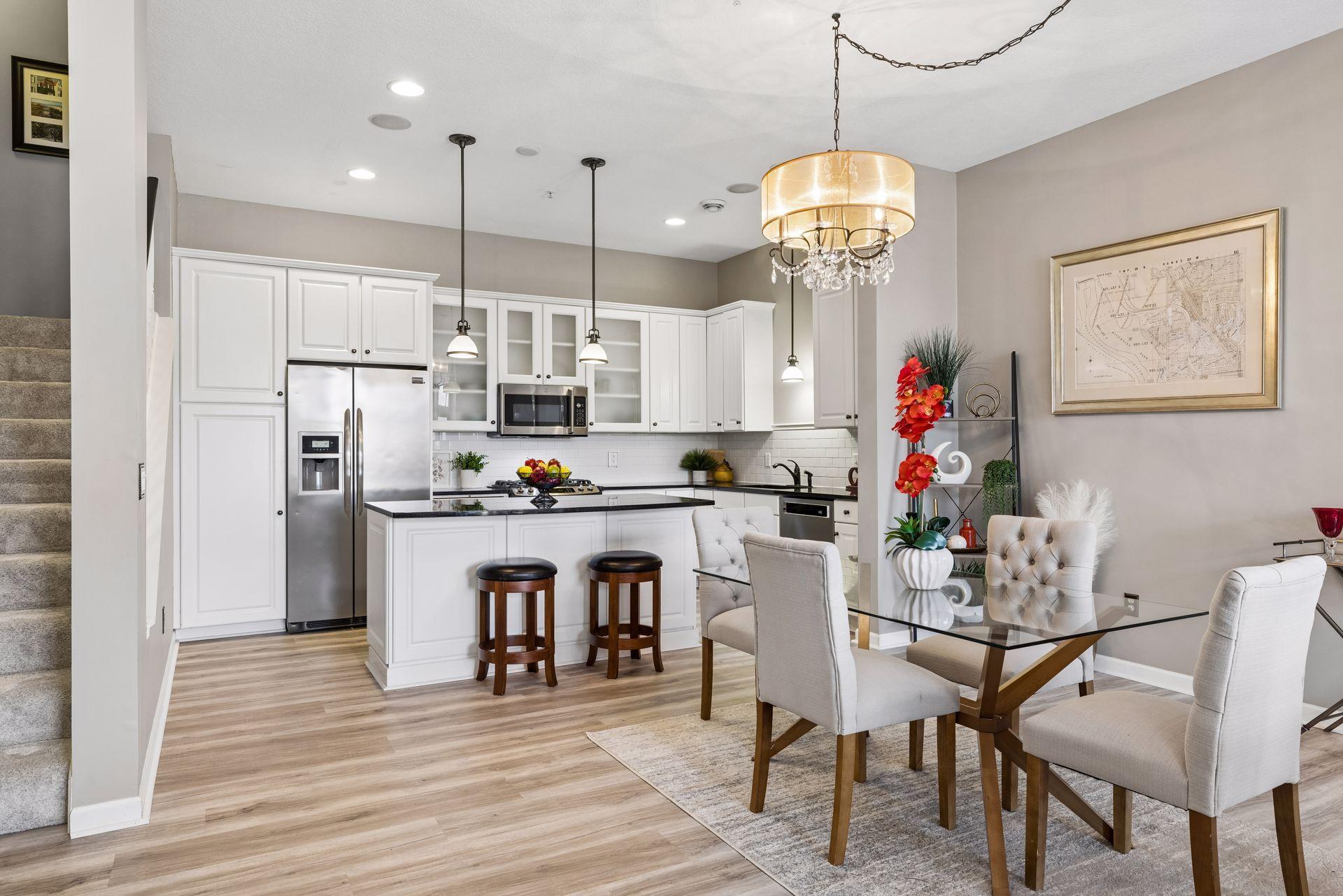 Dining Room into Kitchen