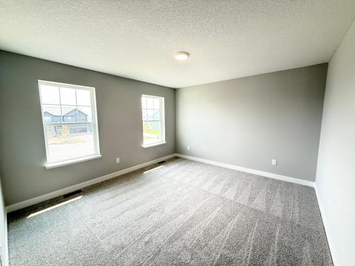 Photo from actual home: Bright Primary with large windows letting in tons of light