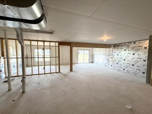Photo from Actual Home: Large Walkout basement