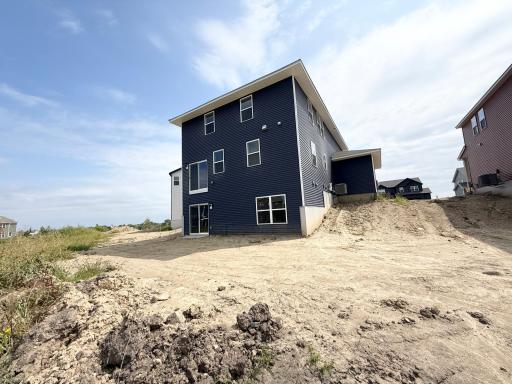 Photo from Actual Home: We are just days away from Irregation, sod, and landscaping on this home!