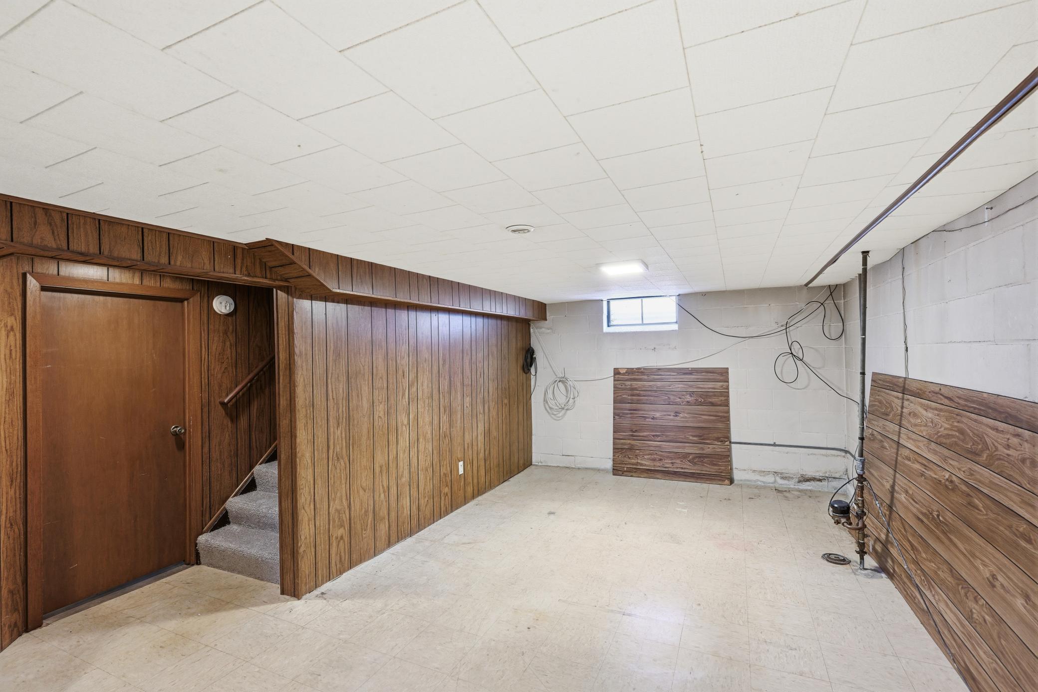 Basement family room