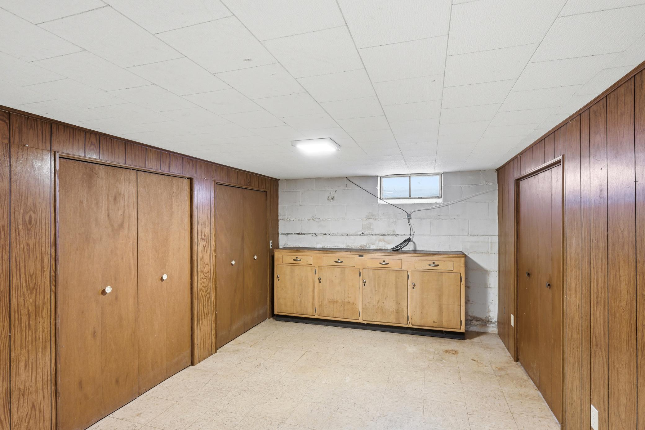 Basement family room