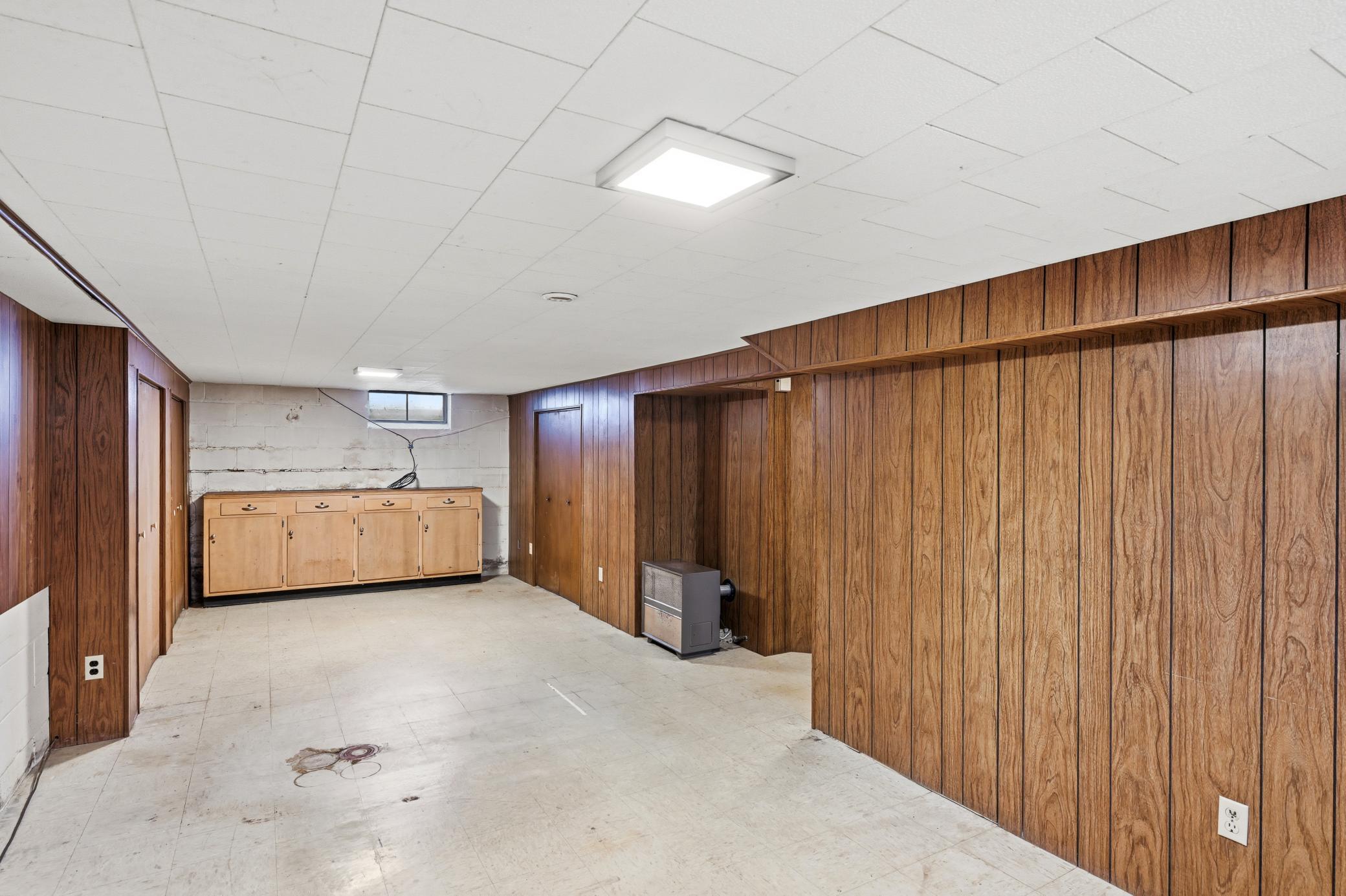 Basement family room