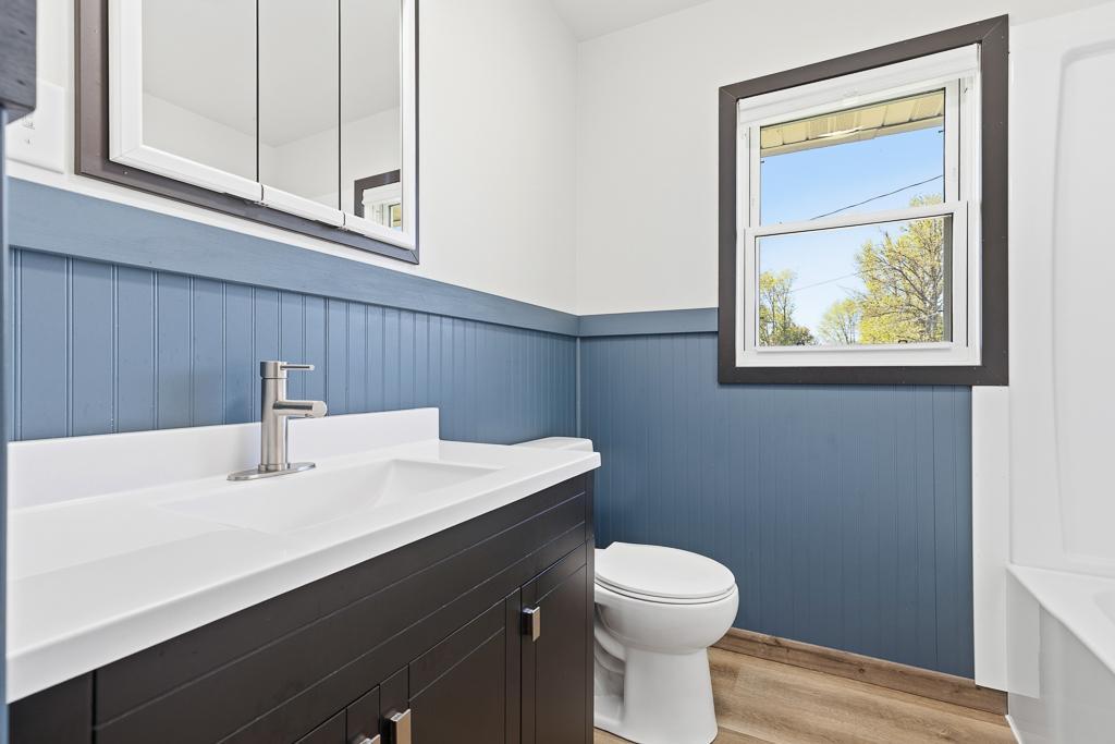 Fully updated main floor full bathroom