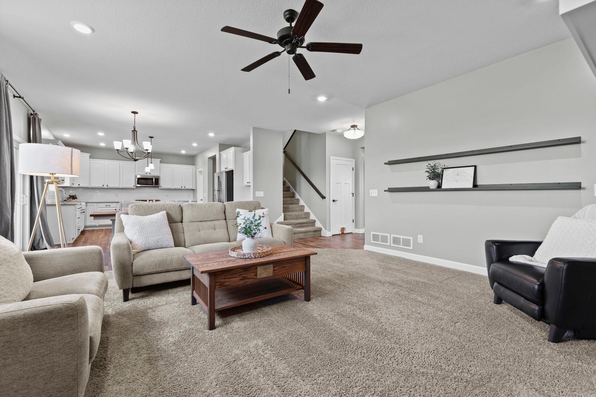 Ample room for entertainment!