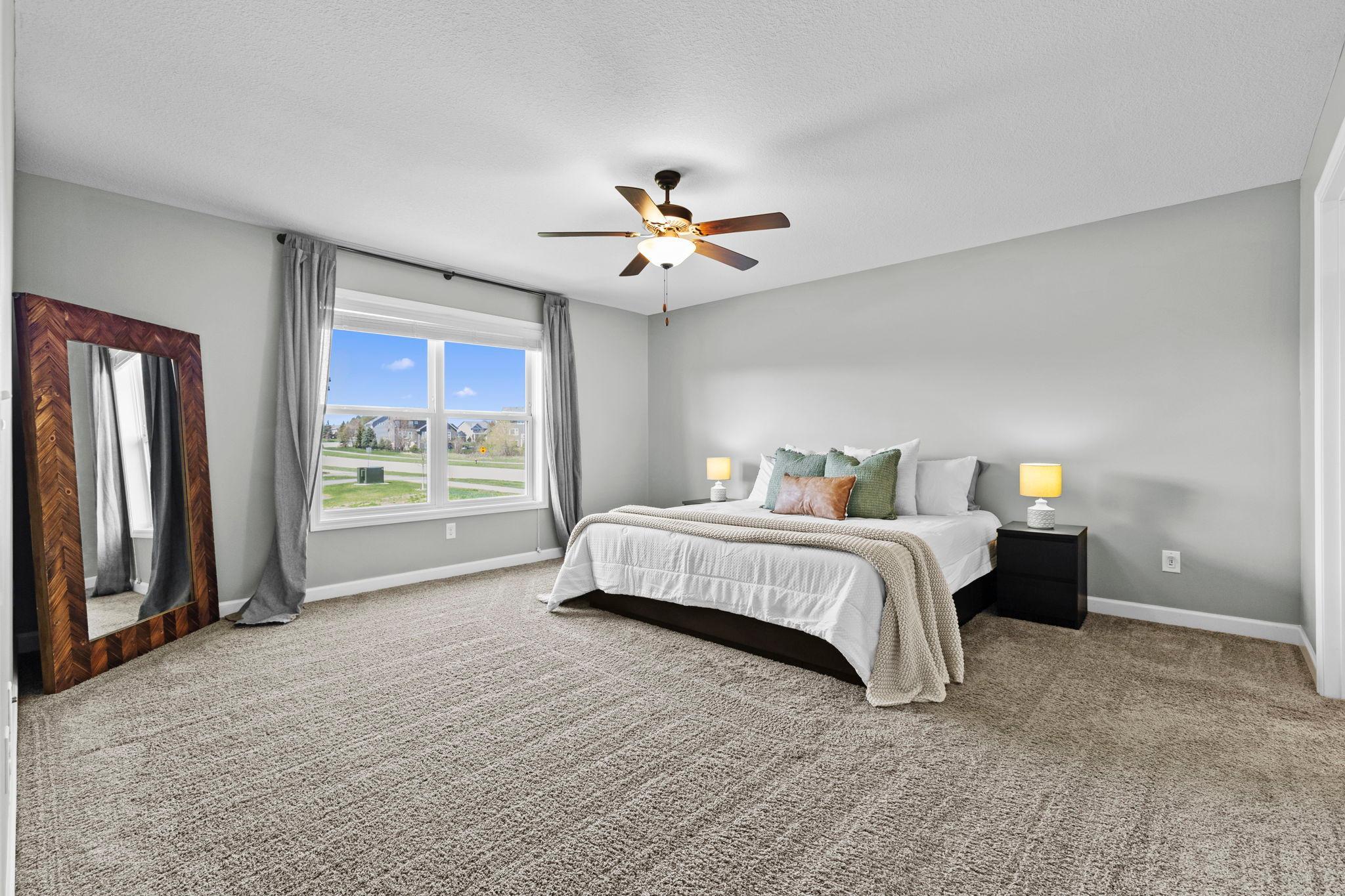 Massive primary suite!