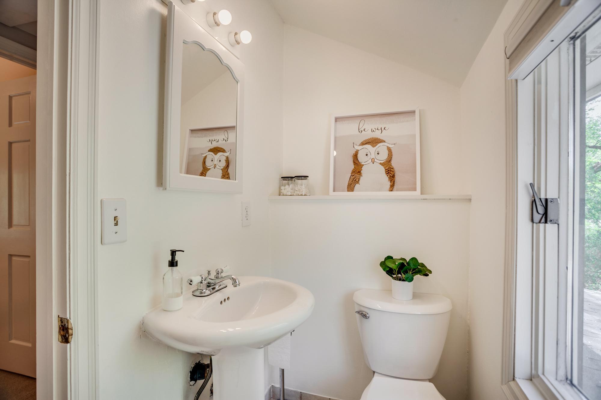 3/4 bathroom on upper-level