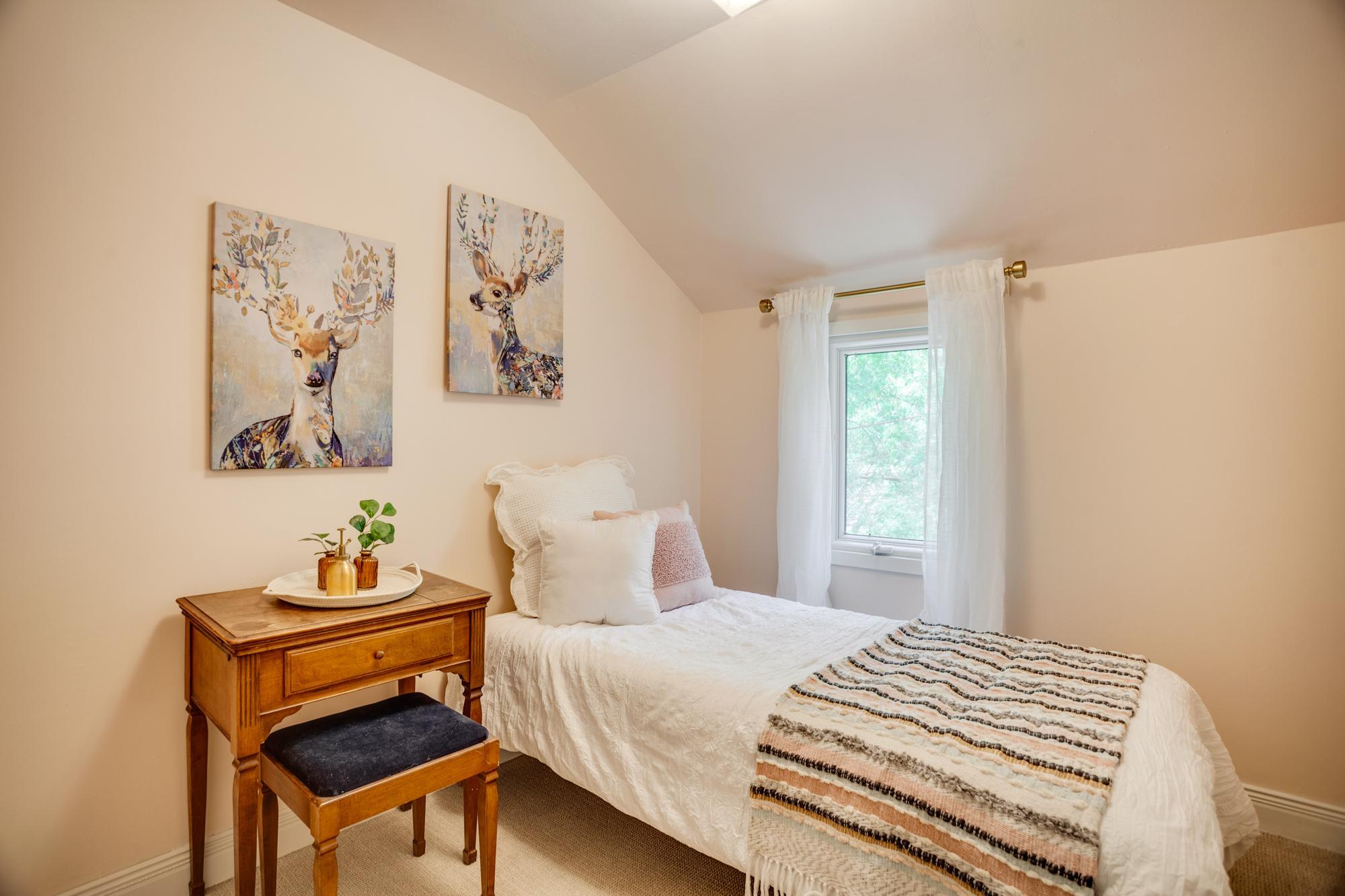 Third bedroom on the upper-level