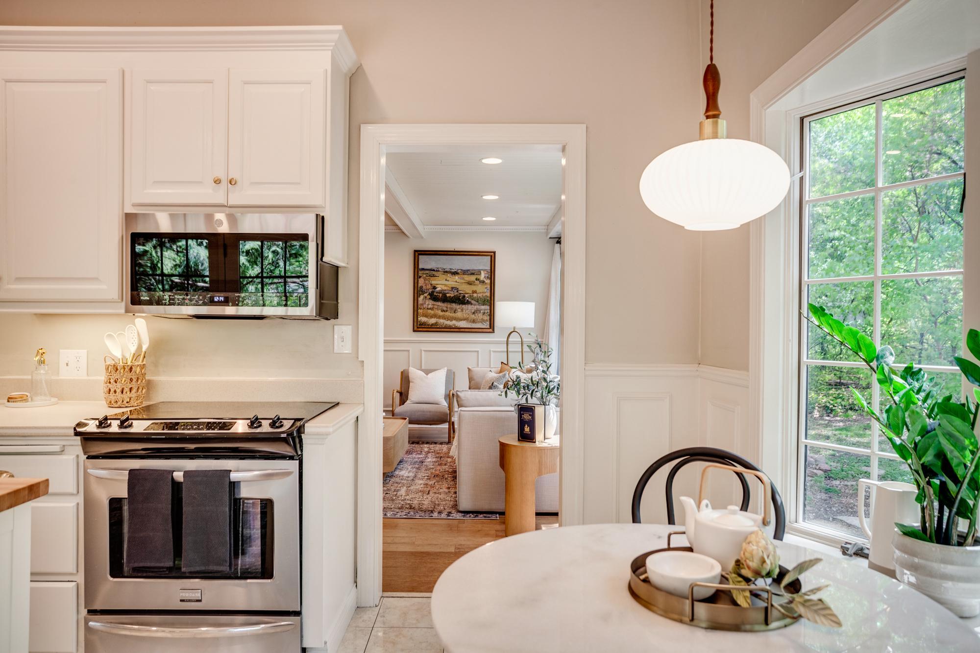 Views into the main-level family room