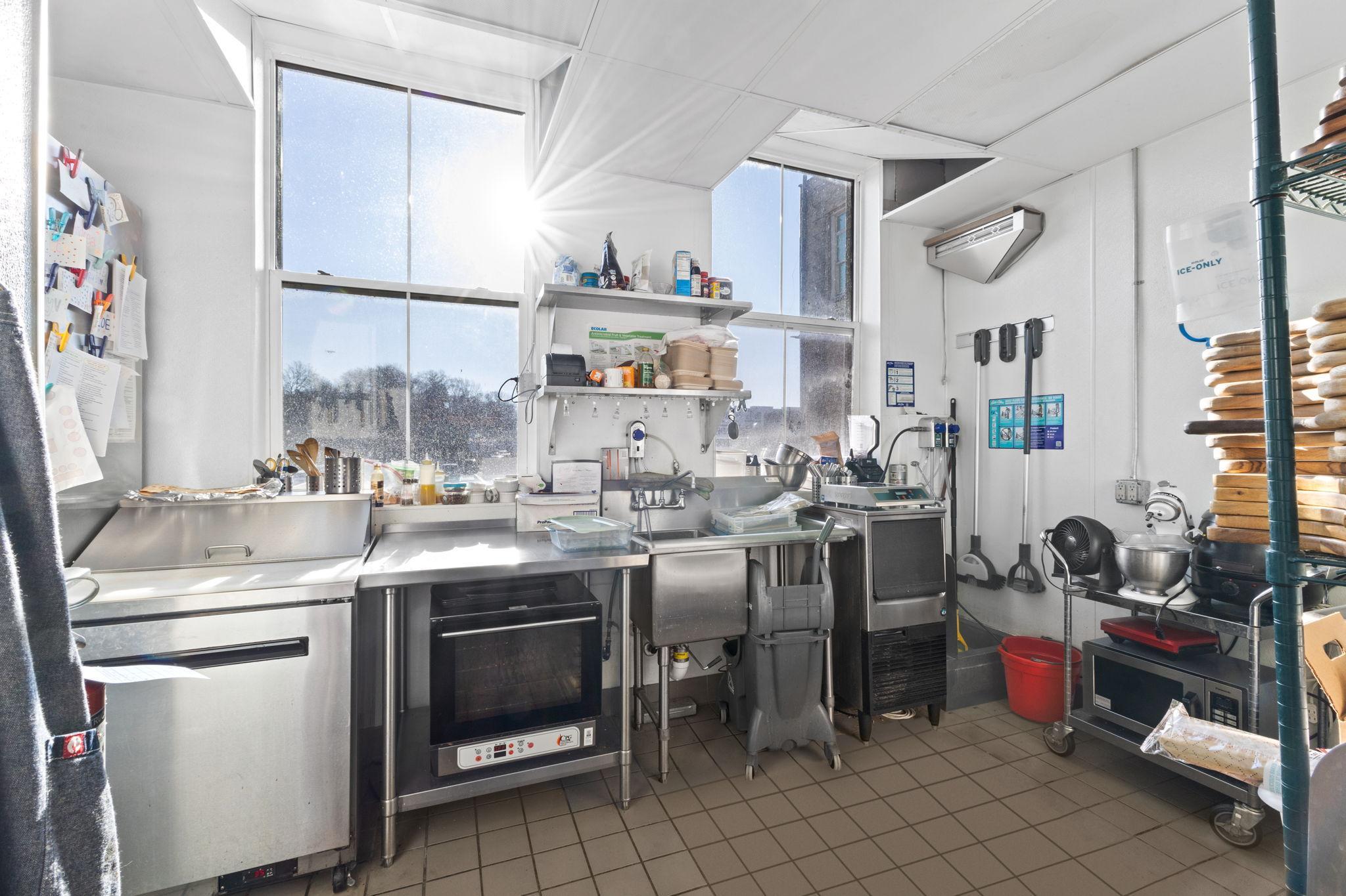 Kitchen Area - personal property does not stay with the property.