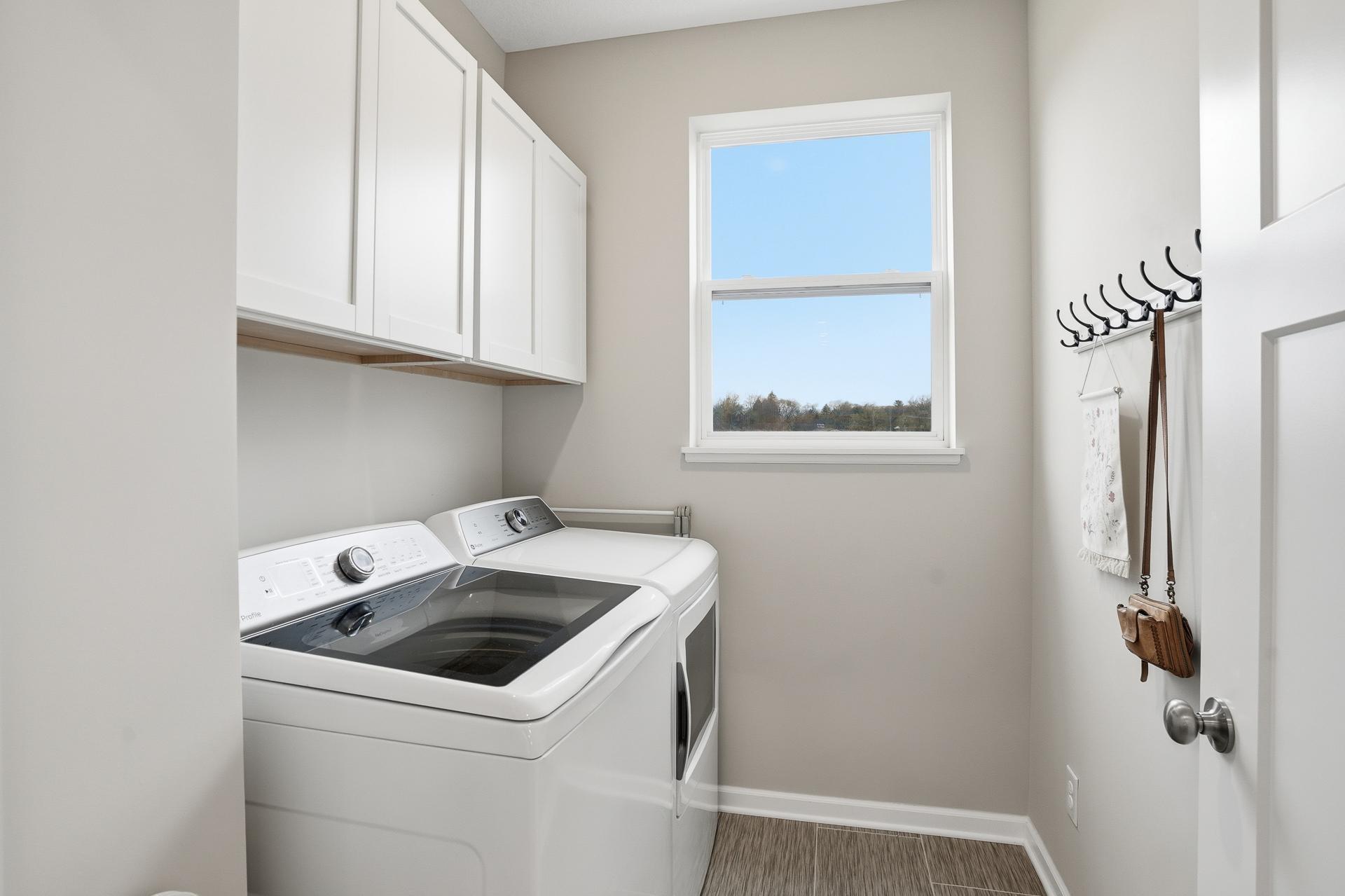 Main floor laundry room