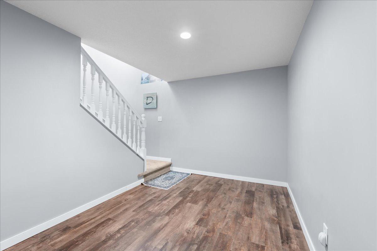 LOWER LEVEL NEW FLOORING!