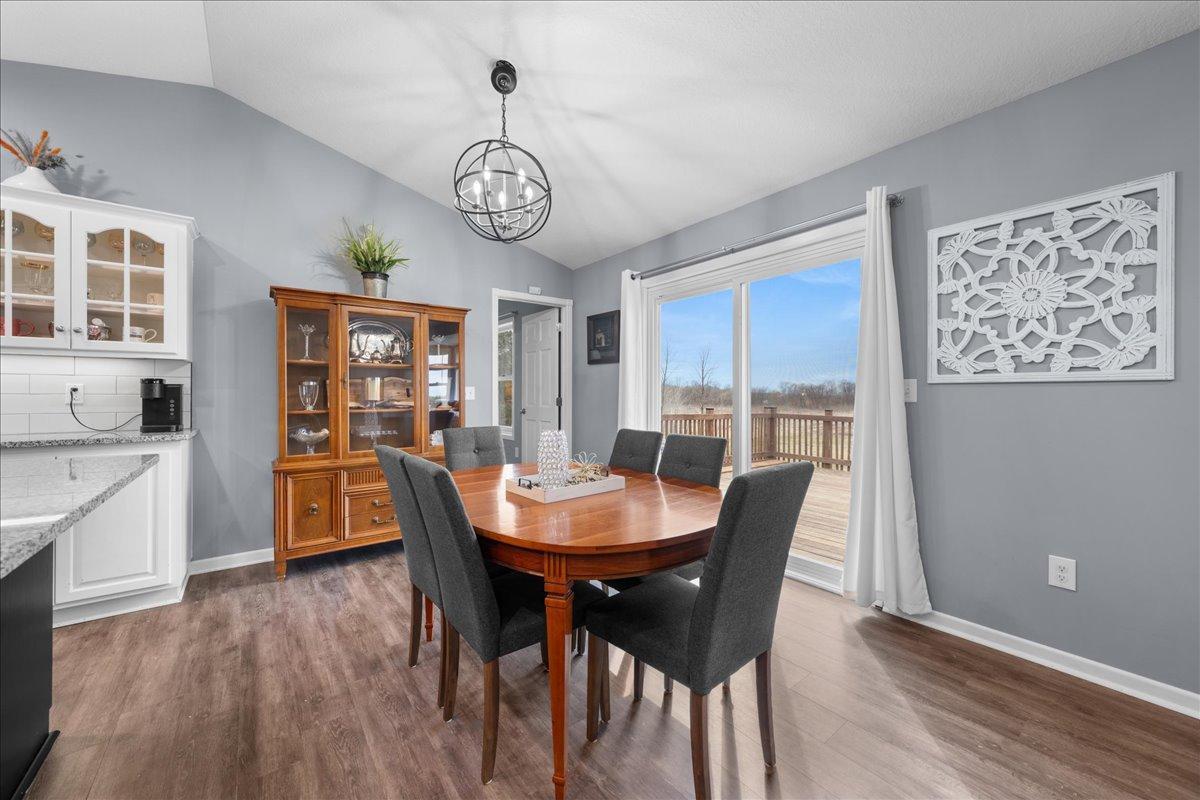 Dining Area open to the Deck!
