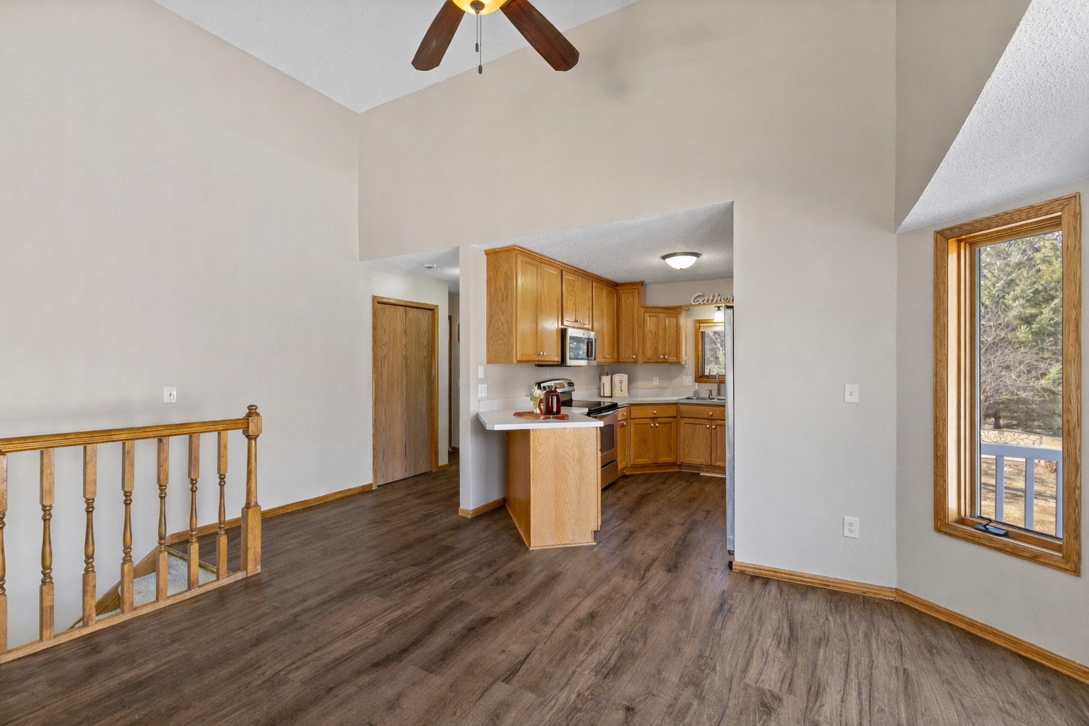 Flow into the informal dining area perfect for formal meals and large gatherings.