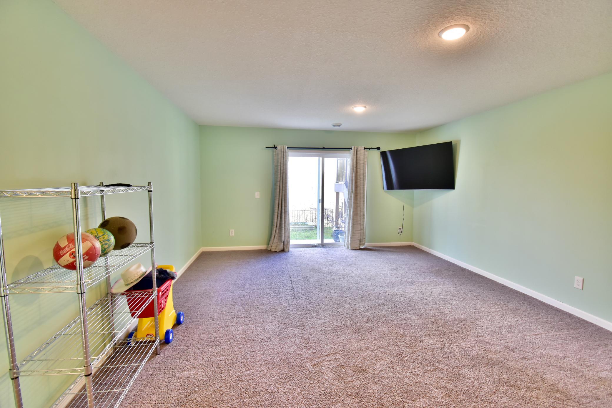 3rd Family/Great Room in Lower Level Walk-out