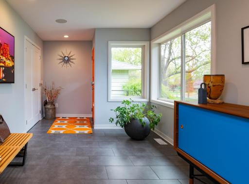 You can feel the mid-centunrty modern viibe the moment you walk through the door.