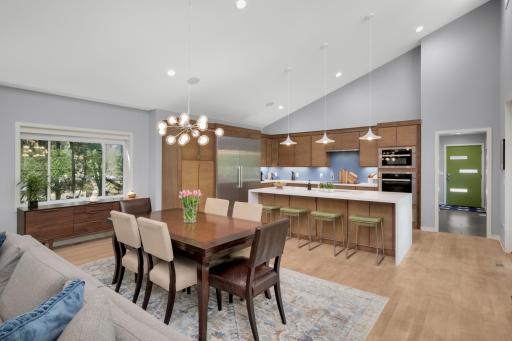 The open concept living spaces are ideal for entertaining or family gatherings!