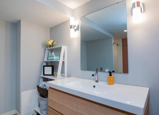 Another updated bathroom in the lower level!