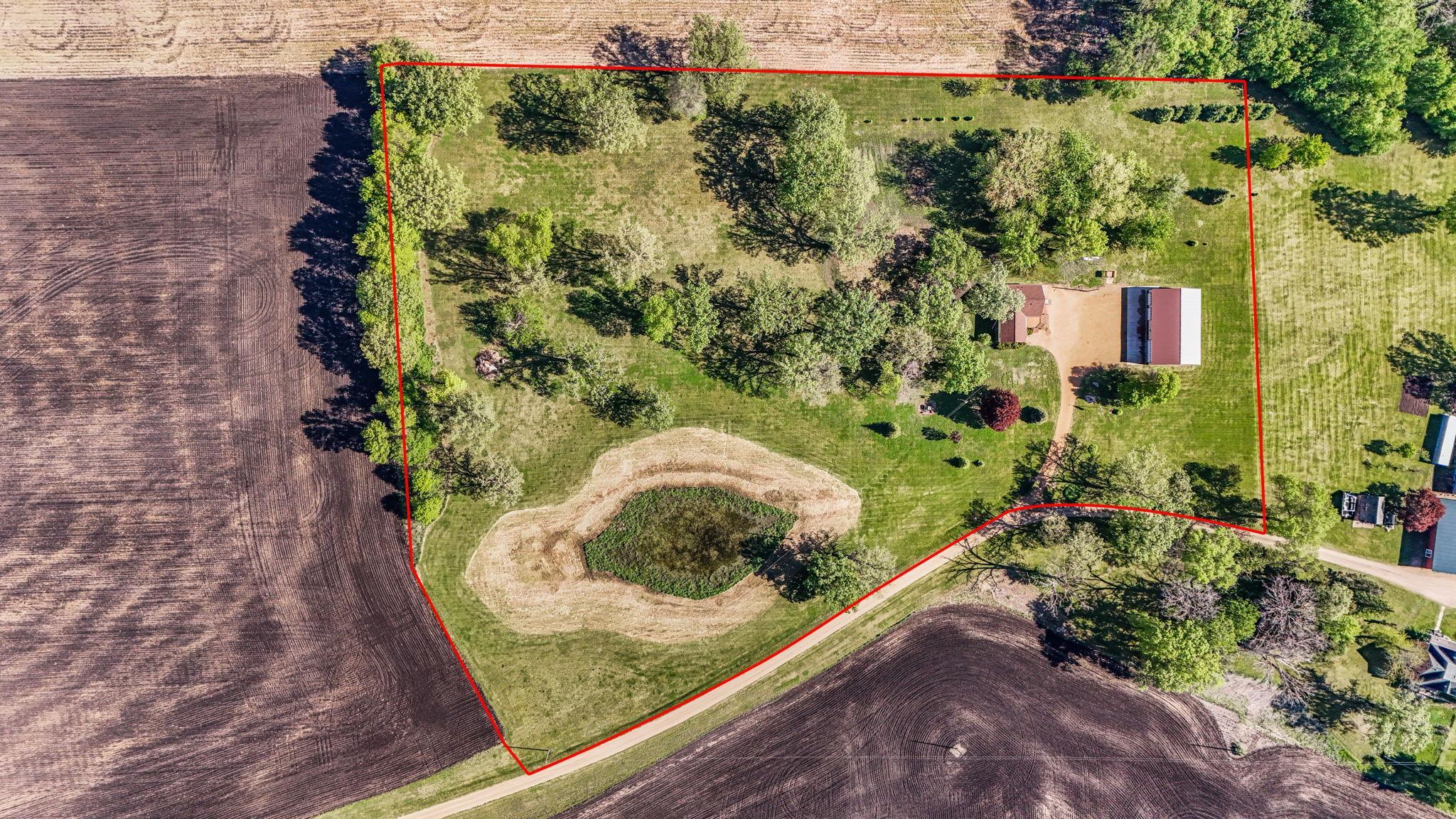 7.62 Acres with property lines