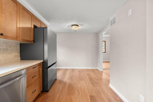 Rennovated space creates perfect dining room!