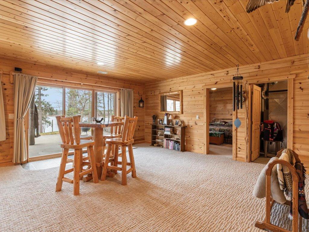 Family room with walk-out to patio.