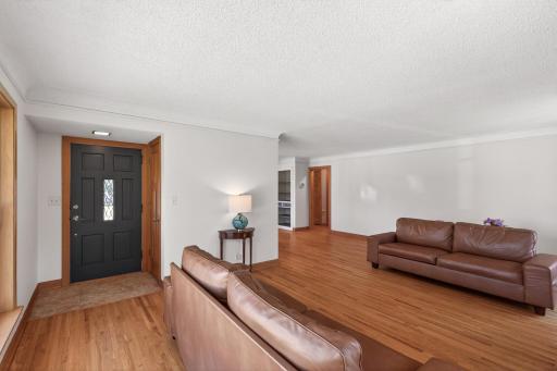 Welcoming foyer and spacious main level living area.