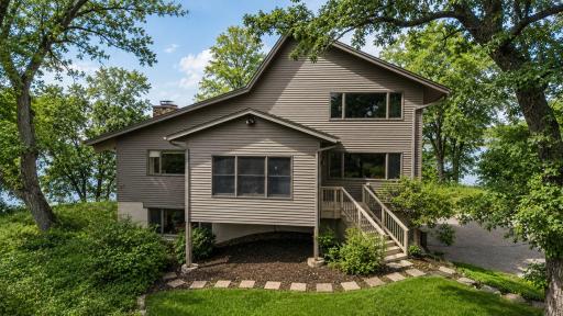 The perfect spot to connect with nature, the porch overlooks the lakeside habitat and peaceful beauty of Clearwater Lake.