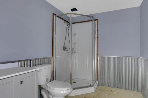 The shed was significantly improved in 2022 with a new septic and water line connection, the addition of a convenient bathroom.