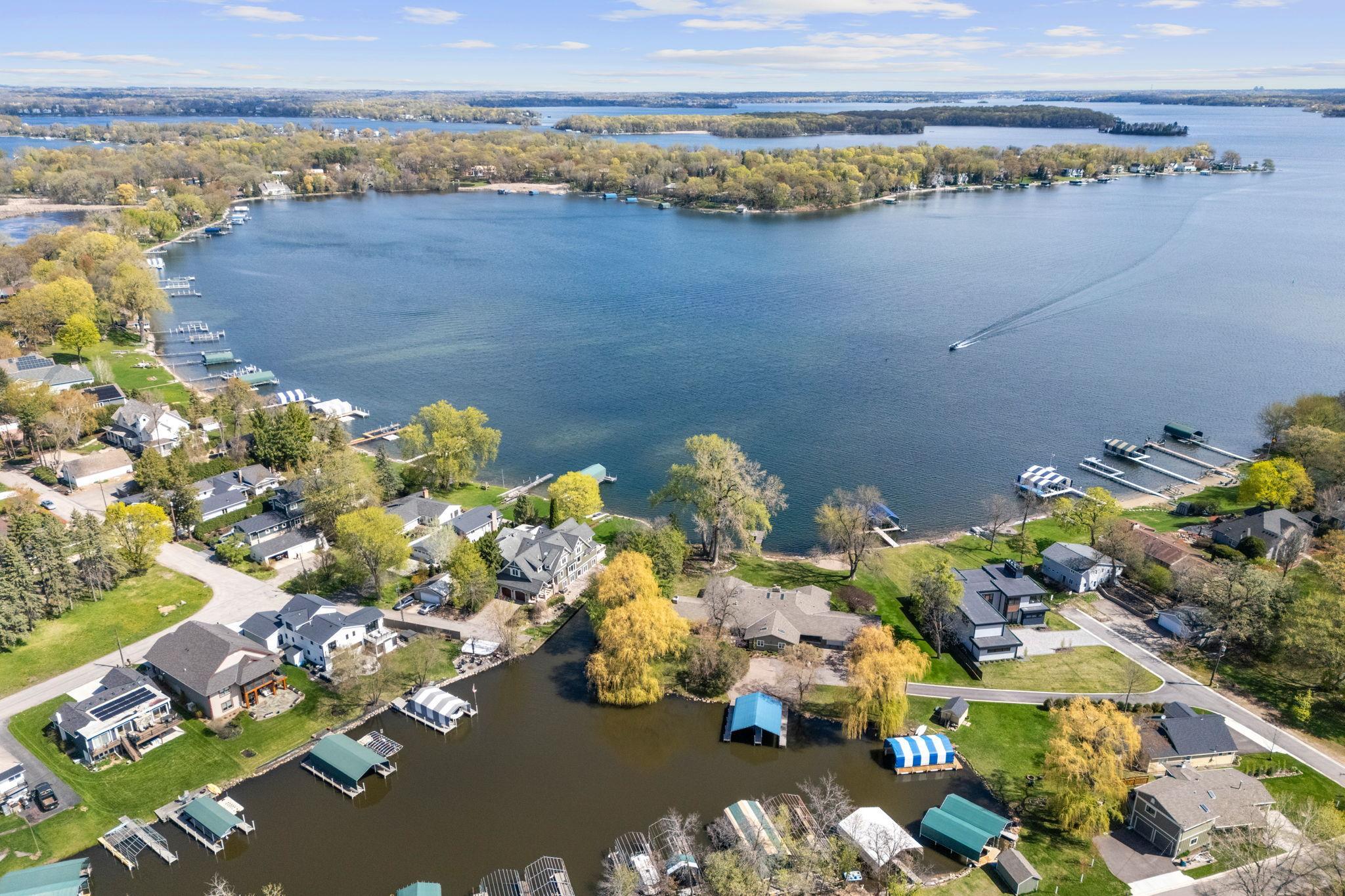 Enjoy the benefits of living near Lake Minnetonka...especially in the summer!