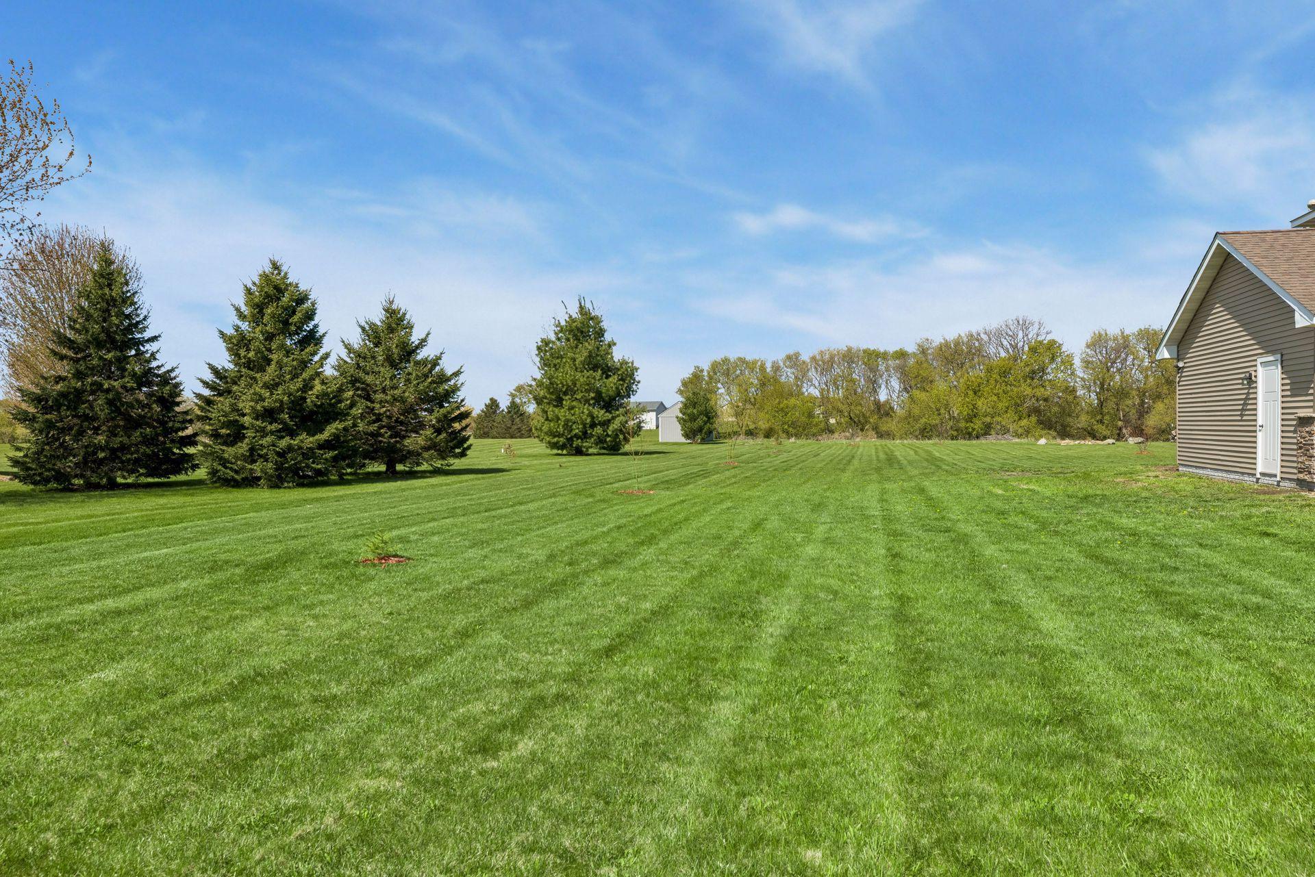 Flat open land.