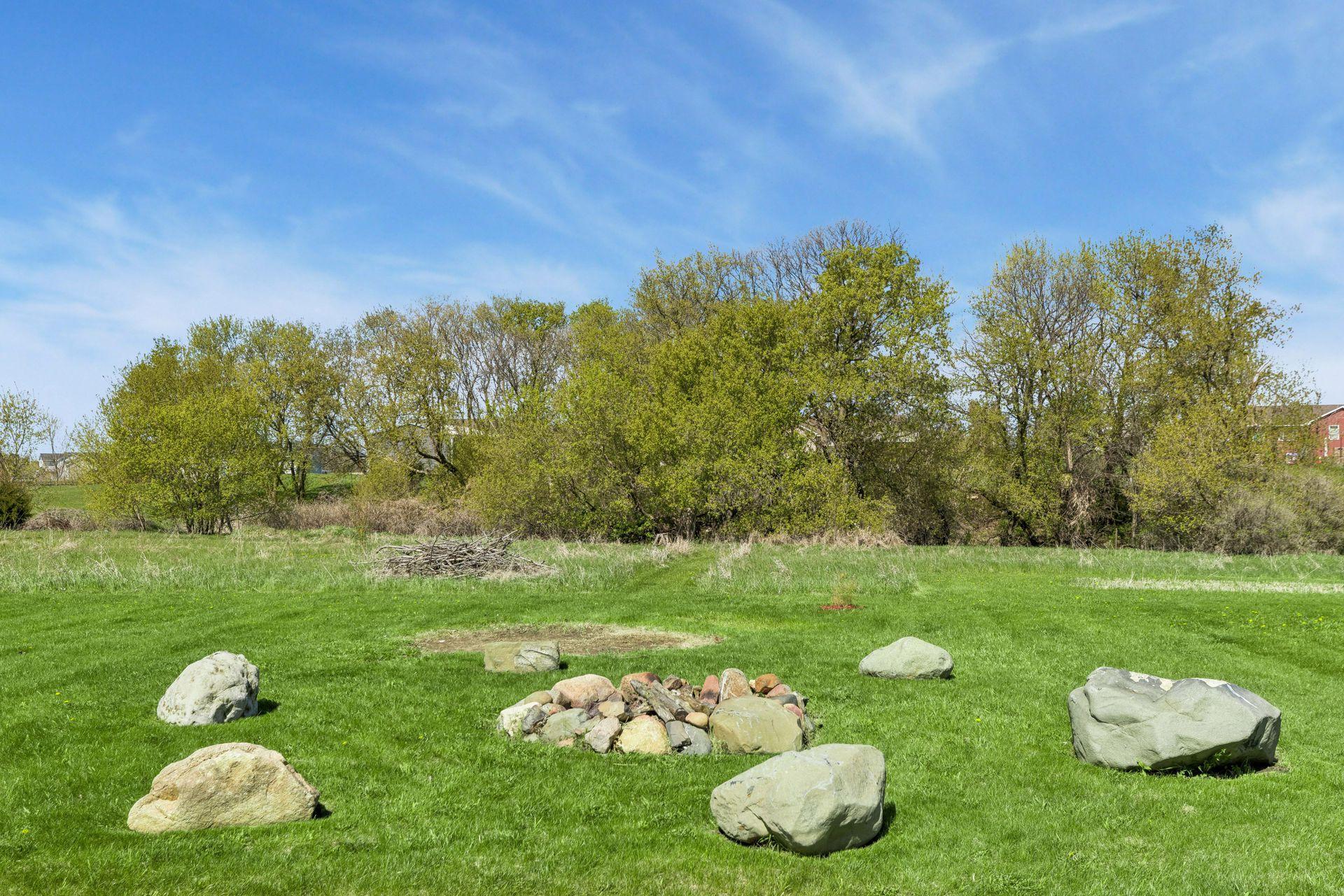 Enjoy evenings around the firepit!