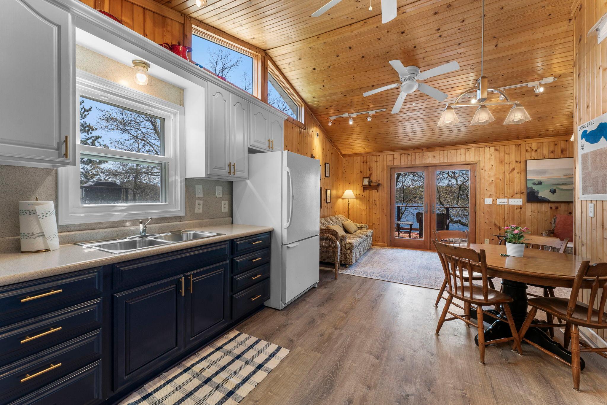 In the past several years, new floors have been installed, fresh paint on the cabinets, bedrooms, walls and ceilings.