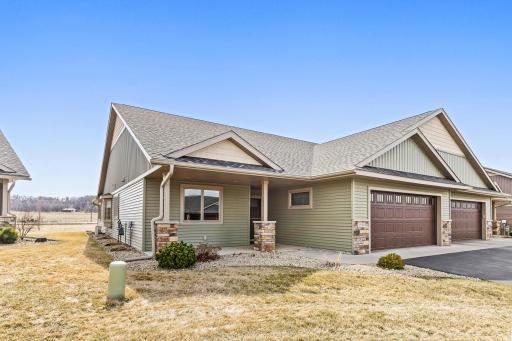 Enjoy quiet evenings on the Front Porch. This home is complete with beautiful landscaping and an in-ground sprinkler system in the front and back yards.